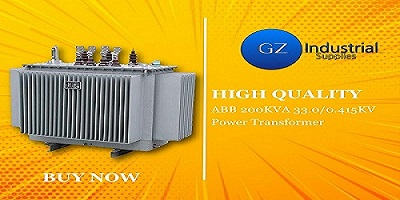 Power Transformer ABB 200KVA 33.0/0.415KV 