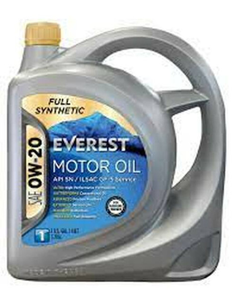 Everest Motor Oil 0W-20 Full Synthetic 5Ltr