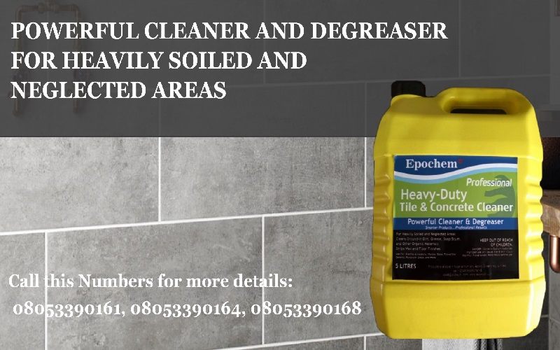 Epochem Heavy Duty Tile And Concrete Cleaner