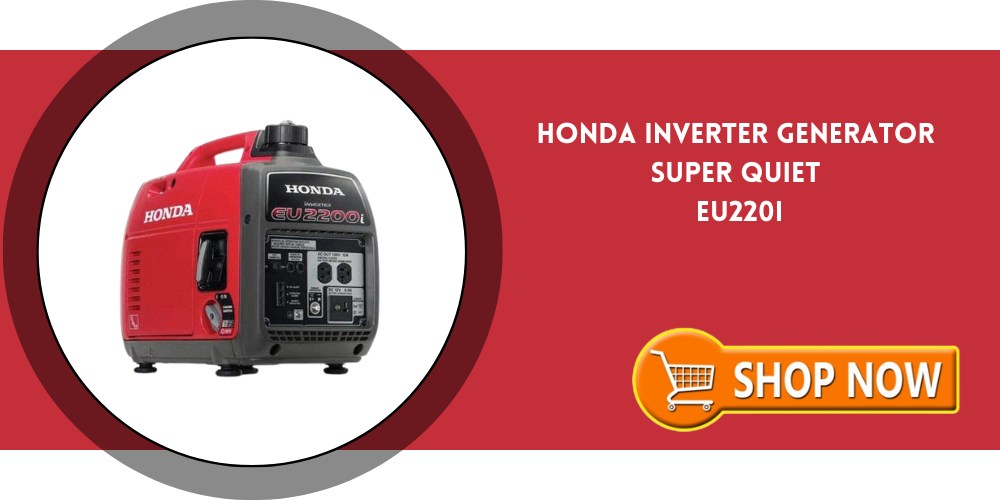 Honda Inverter Generator Super Quiet EU220i