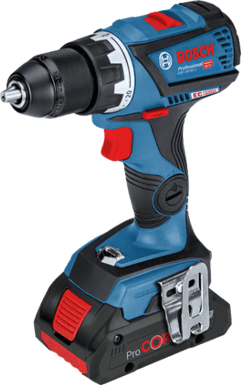 Bosch Cordless Drill/Driver GSR 18V-60 C Professional