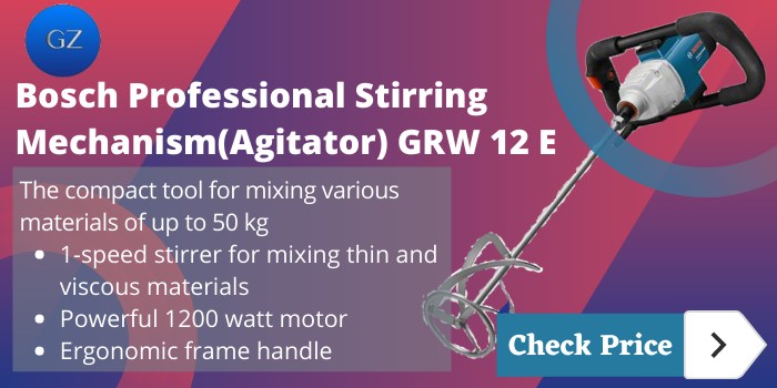 Bosch Professional Stirring Mechanism(Agitator) GRW 12 E