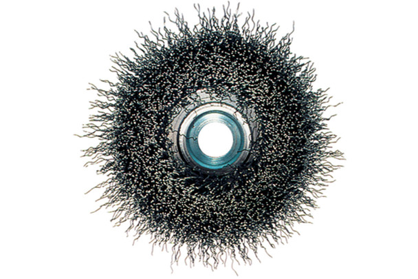 Cup Brush 75mm STEEL-WIRE, Crimped Metabo