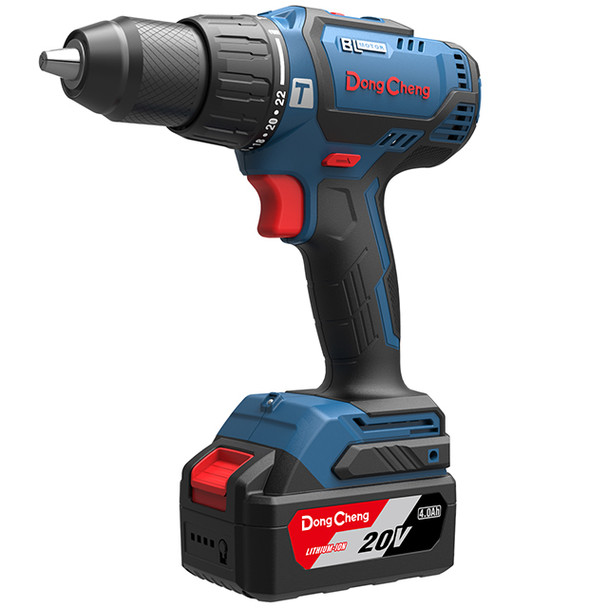 DongCheng Cordless Brushless Driver/Hammer Drill 13mm 20V/4Ah DCJZ05-13EM