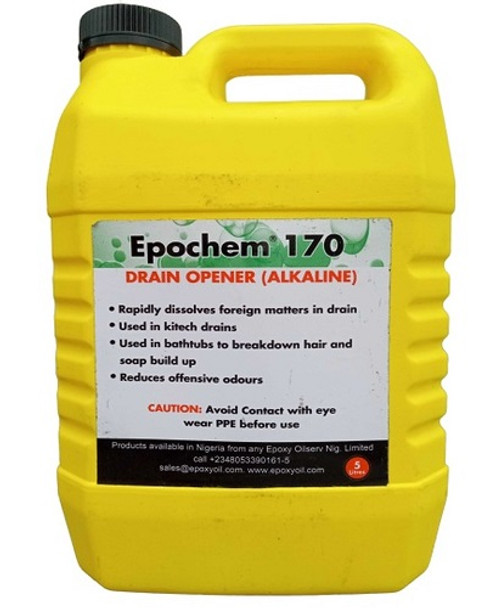 Drain Opener Epochem 170 alkaline cleaner 5 liters