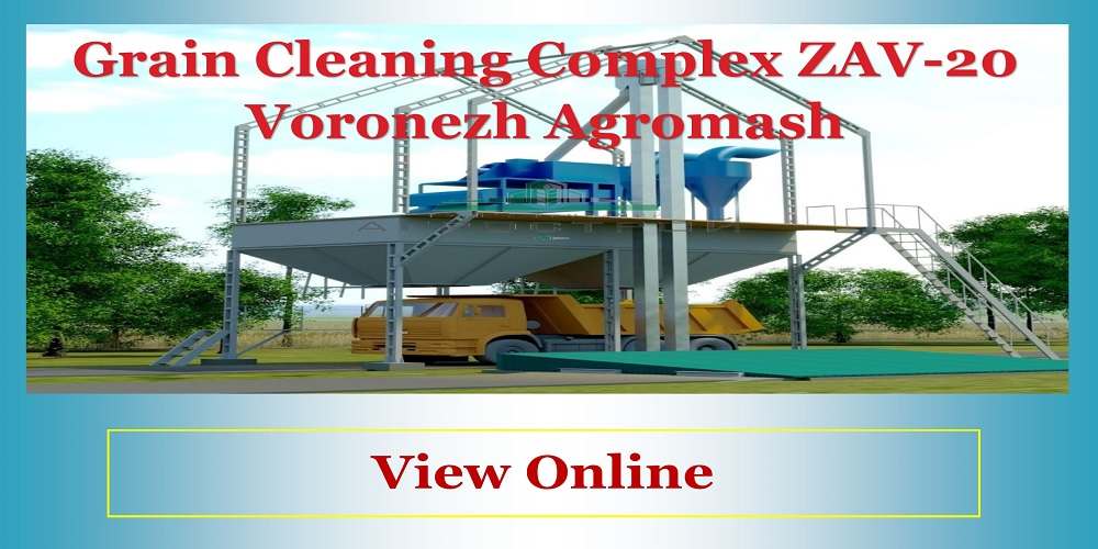 Grain Cleaning Complex ZAV-20 Voronezh Agromash
