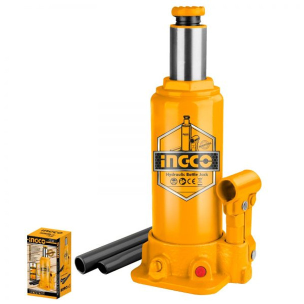 INGCO Hydraulic bottle jack 10Ton (HBJ1002)