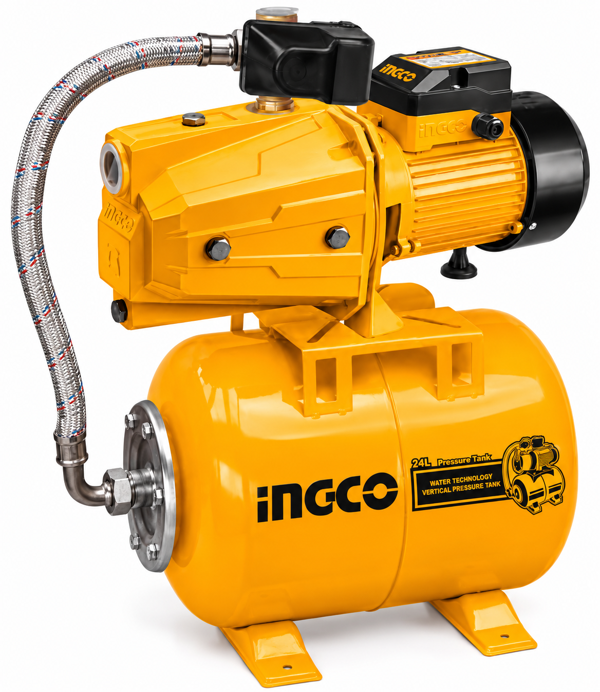 Ingco JPT07508 1HP self-priming jet water pump
