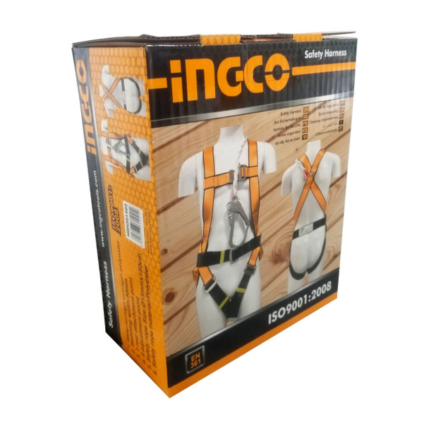 Ingco Safety Harness Full Body Protection Kit 50mm HSH501502