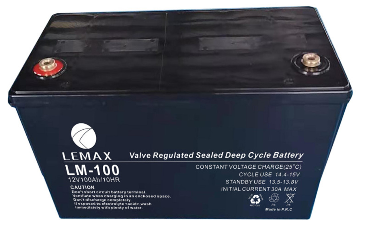 Inverter Battery 12V 100AH Lemax