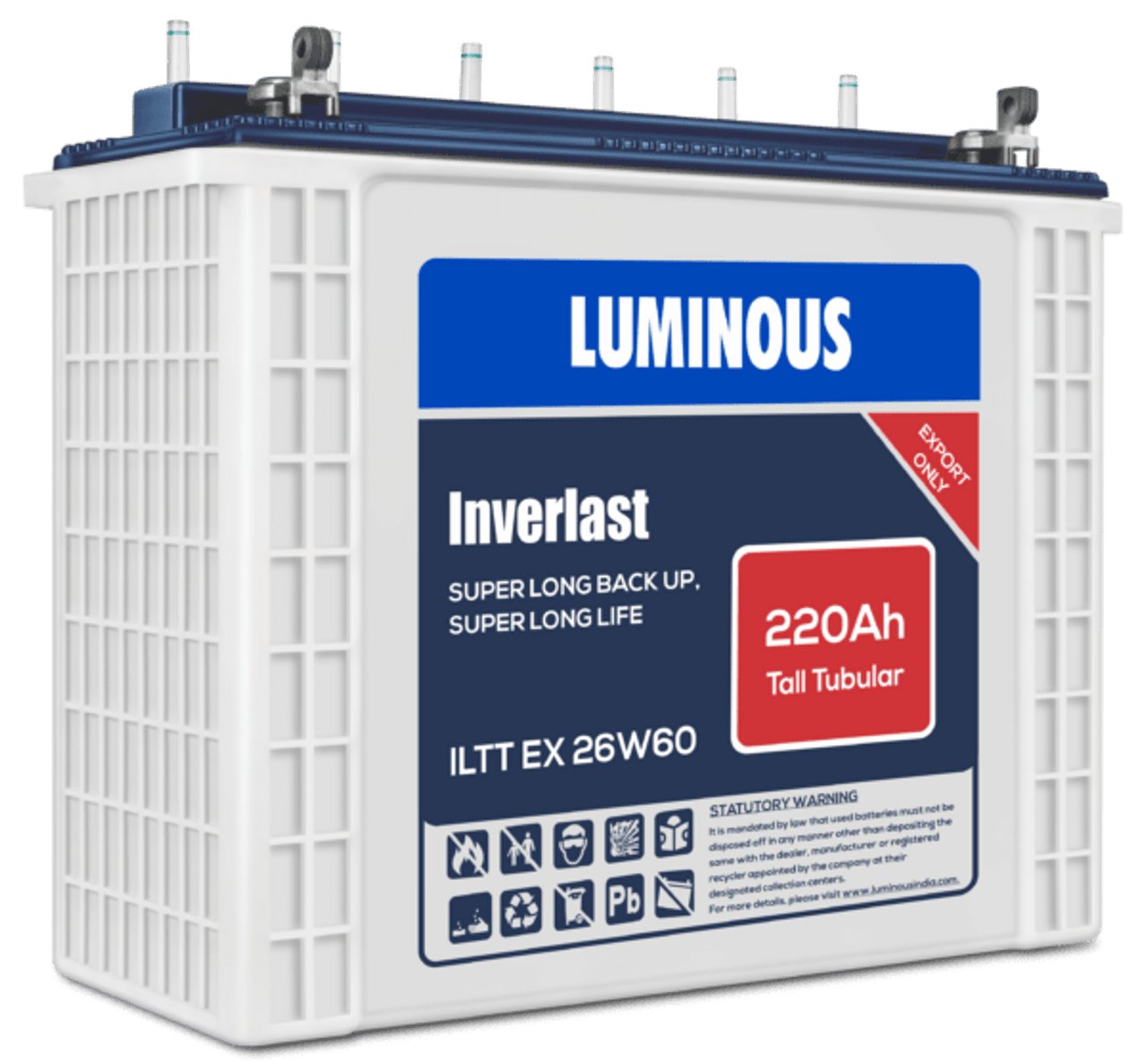 Inverter Battery 220AH/12V - TT Luminous