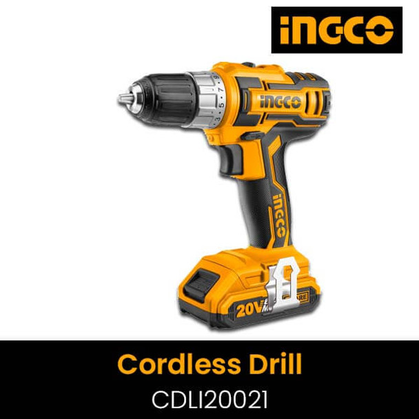 Lithium-Ion Cordless Drill 20V INGCO CDLI20012