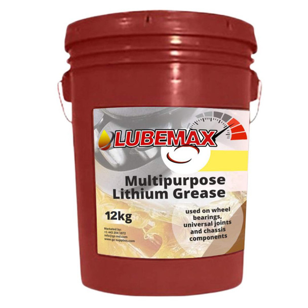 LubeMax multipurpose lithium grease ep2 12kg keg