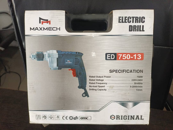 Maxmech Electric Drill ED 750-13