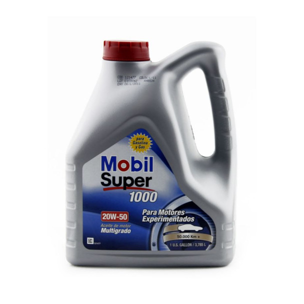 Mobil Super 1000 20W50- 4liters Lubricant