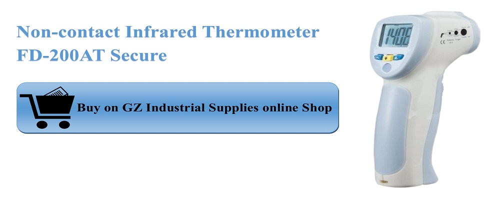 Non-contact Infrared Thermometer FD-200AT Secure 