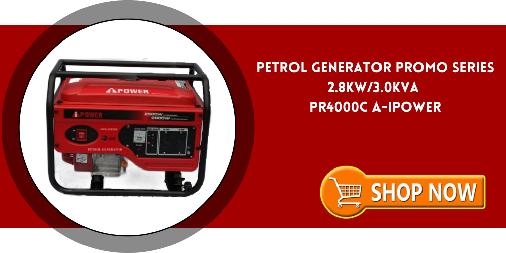 Petrol Generator Promo Series 2.8KW/3.0KVA PR4000C A-iPower