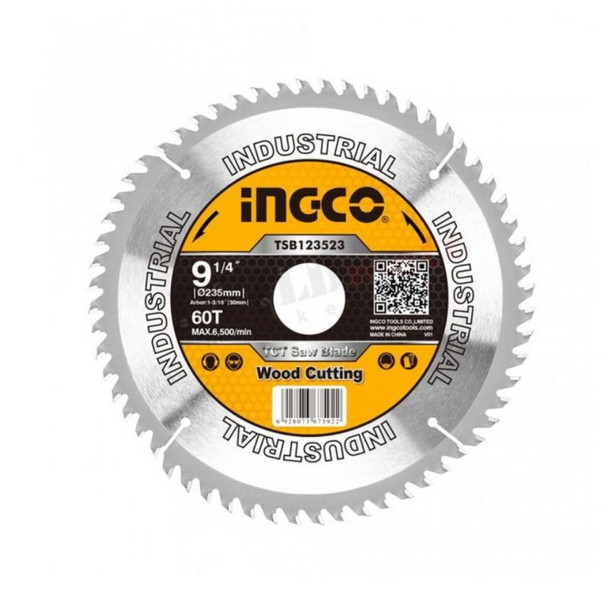 Saw Blade TCT 9 1/4 inch 60T TSB123523 INGCO